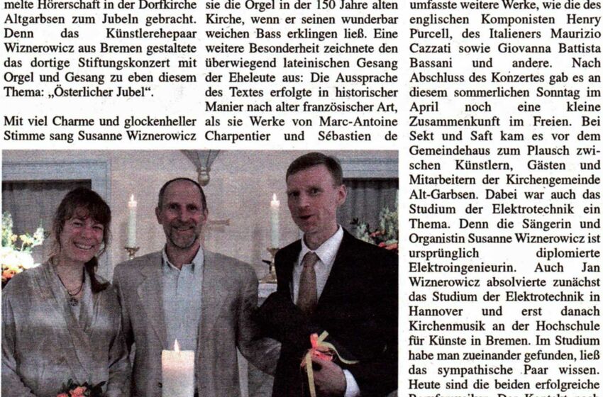 Stiftungskonzert